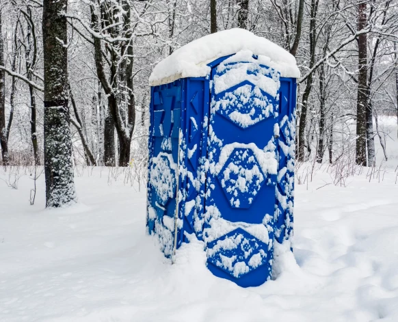 Tualetes apmeklētāju bezatbildības dēļ sasalusi Baldones Tirgus laukuma tualete (ilustratīvs foto).