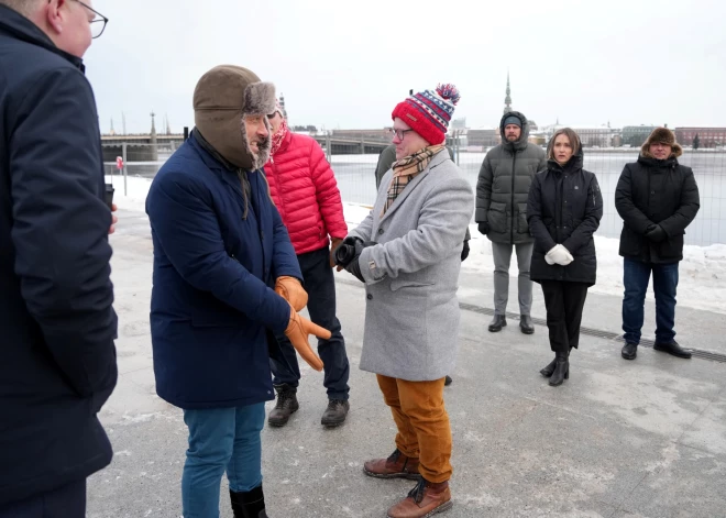 9 января в Риге состоялось торжественное открытие променада улицы Мукусалас.