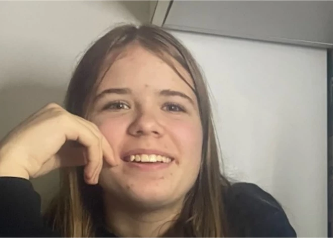 Devās uz skolu un pazuda: meklē bezvēsts prombūtnē esošo Vitu Eveloni, par kuru nav ziņu jau vairākas dienas