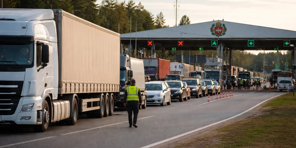 После введения электронной очереди на границе у приграничной зоны перестали скапливаться автомобили.
