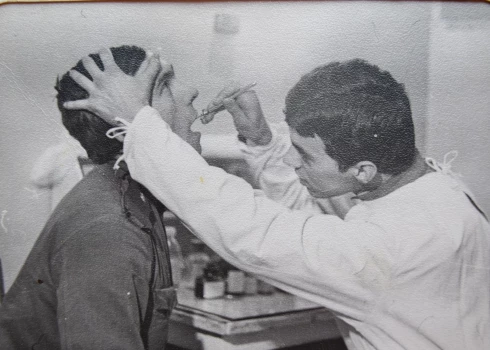 Padomju armijas zobārsts, 1969. gads, Ļeņingrada.