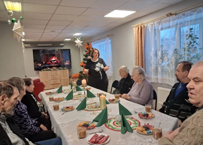 Sociālās aprūpes centrā "Aglona" atzīmēti pareizticīgo un vecticībnieku Ziemassvētki