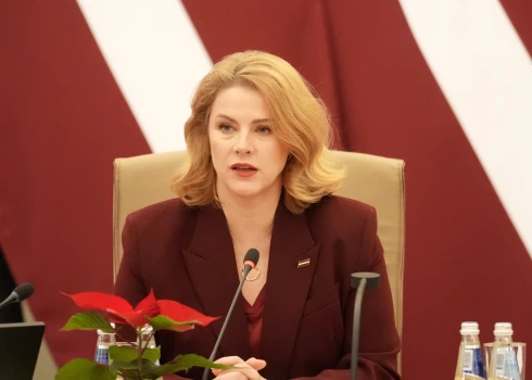 Latvijas Ministru prezidente Evika Siliņa.