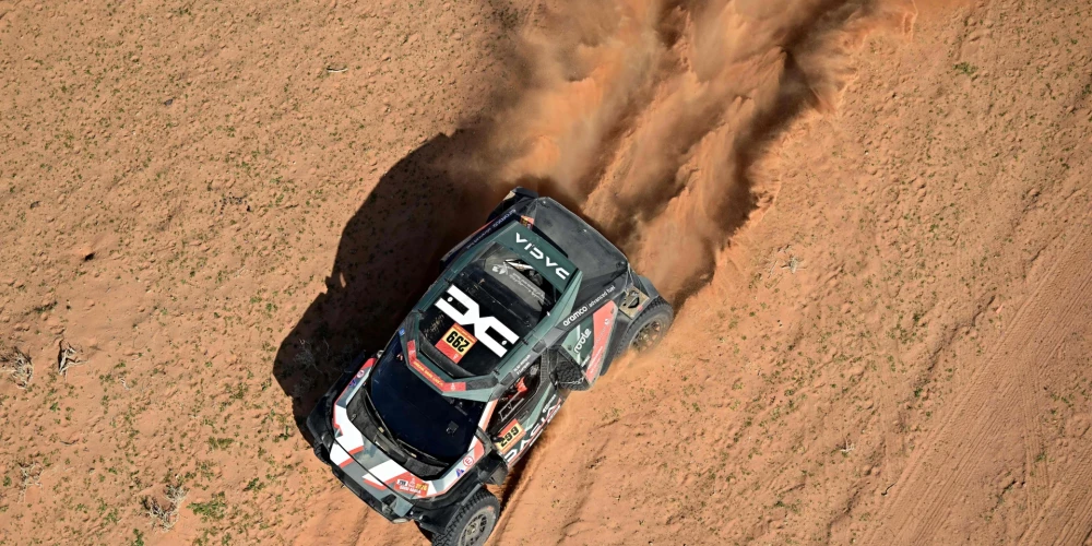 Al-Atija uzvar rallijreida "Dakara" sestajā posmā un atgriežas kopvērtējuma vadībā.