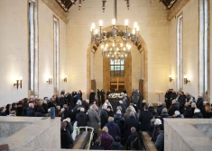 ФОТО: в последний путь проводили латвийскую писательницу Нору Икстену