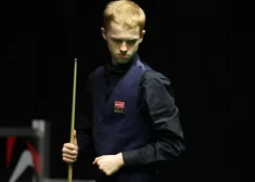 Snūkerists Žižins sasniedzis "Welsh Open" pamatturnīru