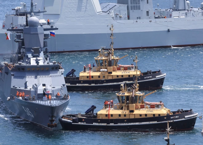 Krievija, Ķīna, Dienvidāfrika un Irāna uzsākušas kopīgas militārās mācības