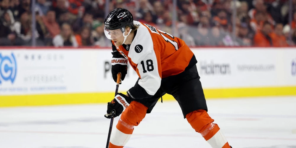 Girgensonam un Ābolam pa rezultatīvai piespēlei "Lightning" uzvarā pār "Flyers".