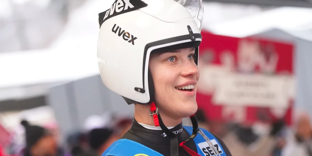 Latvijas kamaniņu braucēja Elīna Ieva Bota.