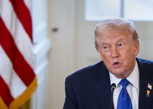  ASV prezidents Donalds Tramps.