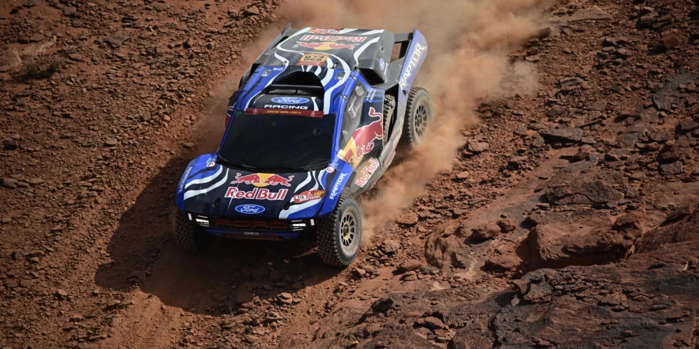 Zviedrijas autosportists Matīass Ēkstrems izcīnīja uzvaru. 