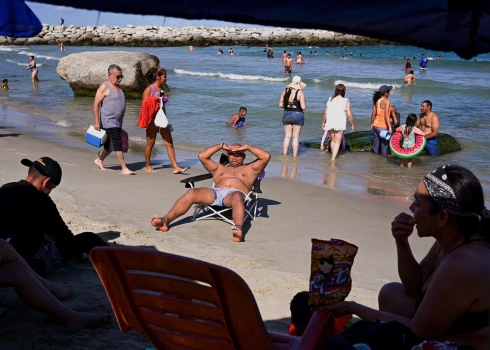 Venecuēlas pludmale.