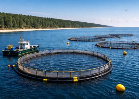 В Рижском заливе хотят поставить морские садки для радужной форели.