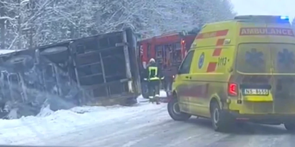 Кадр с места ДТП.