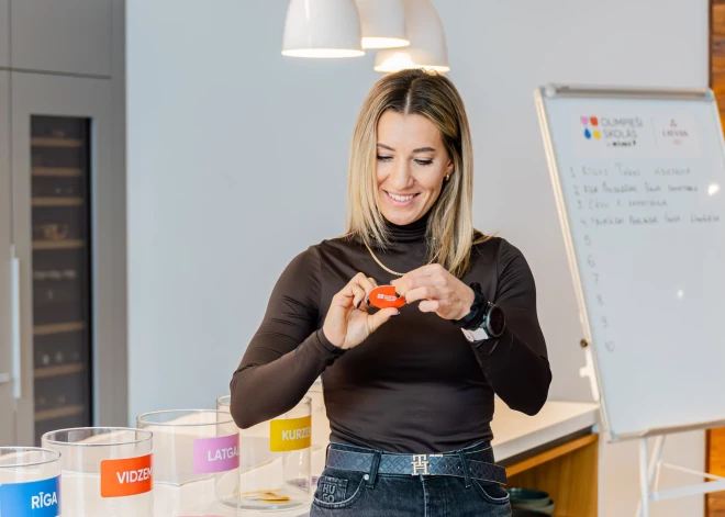 Izlozētas 10 skolas iniciatīvas "Olimpieši skolās ar Rimi" pavasara semestrim