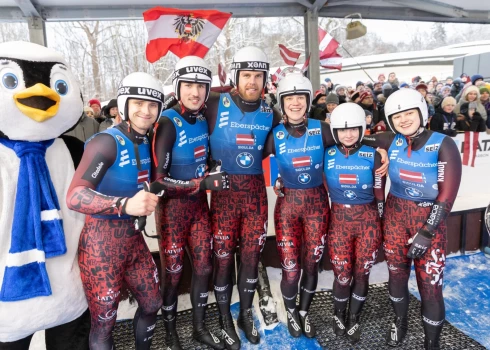 Latvijas kamaniņu sportisti pošas uz olimpiskajām spēlēm.