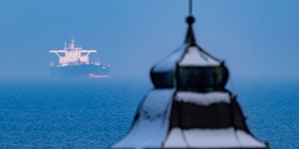 Krievijas "ēnu flotes" tankkuģis "Eventin".