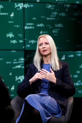 KEM valsts sekretāra vietniece starptautiskajos un klimata politikas jautājumos, "LU domnīcas LV PEAK" pētniece Olga Bogdanova.