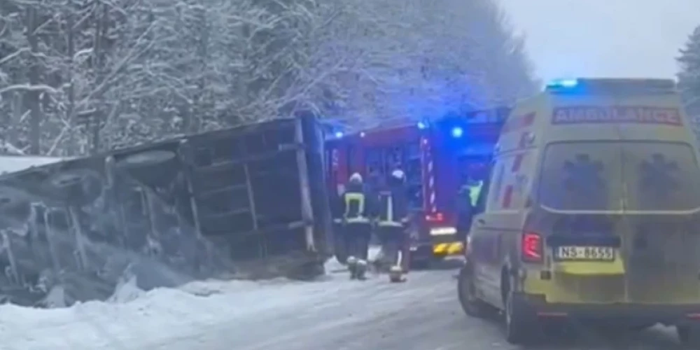 Кадр с места ДТП.