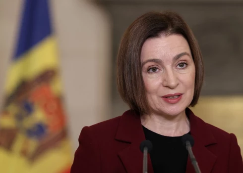 Moldovas prezidente Maija Sandu.