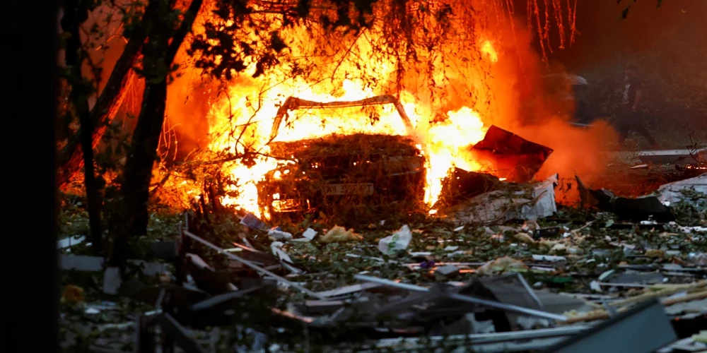 2025. gada vasarā Kijivā pēc Krievijas uzbrukuma.