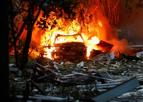 2025. gada vasarā Kijivā pēc Krievijas uzbrukuma. 