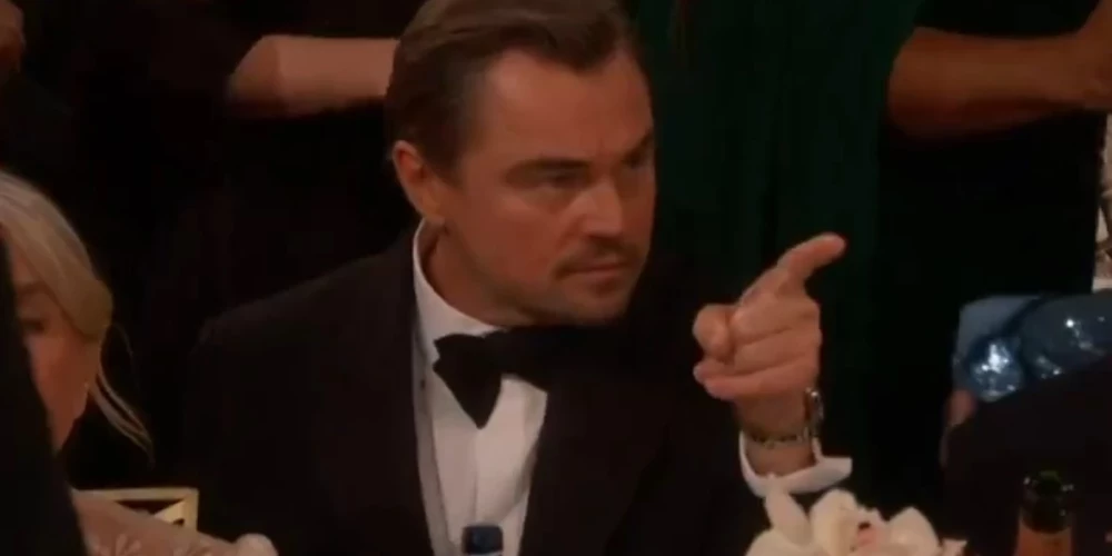 В соцсетях завирусился эмоциональный Ди Каприо на "Золотом глобусе".