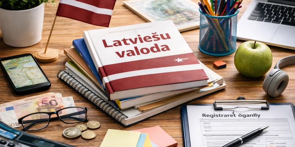 На бесплатные курсы латышского в Риге спрос оказался выше ожидаемого.