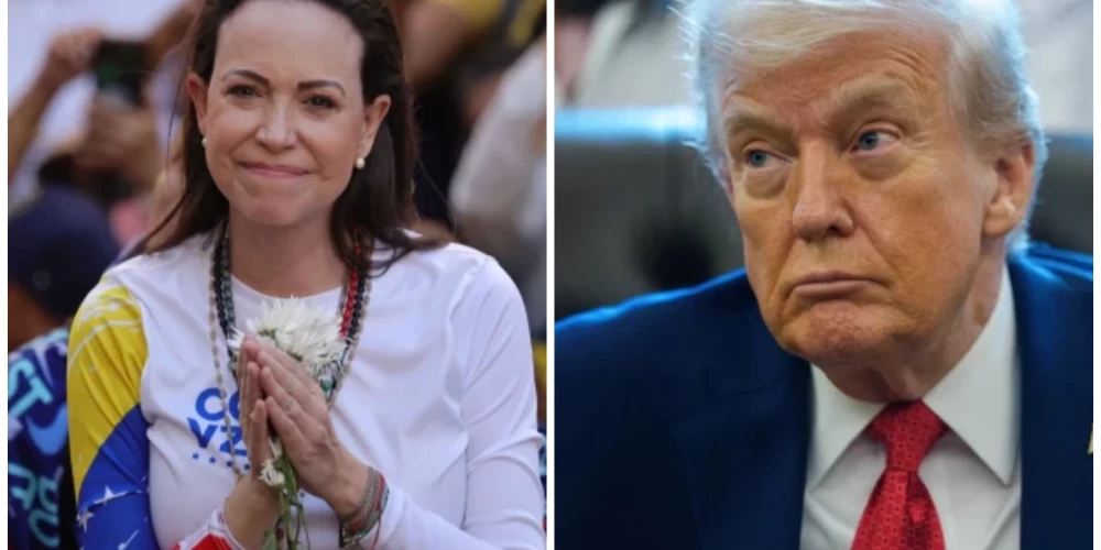 Nobela Miera prēmijas laureāte Marija Korina Mačado piedāvājusi simboliski nodot savu balvu ASV prezidentam Donaldam Trampam. 