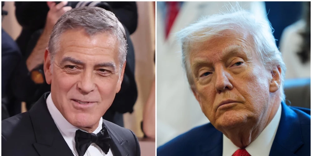 Džordžs Klūnijs “Zelta Globusos” piesaista uzmanību. Vai viņa teiktais bija domāts Trampam?