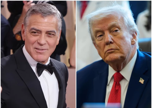 Džordžs Klūnijs “Zelta Globusos” piesaista uzmanību. Vai viņa teiktais bija domāts Trampam?