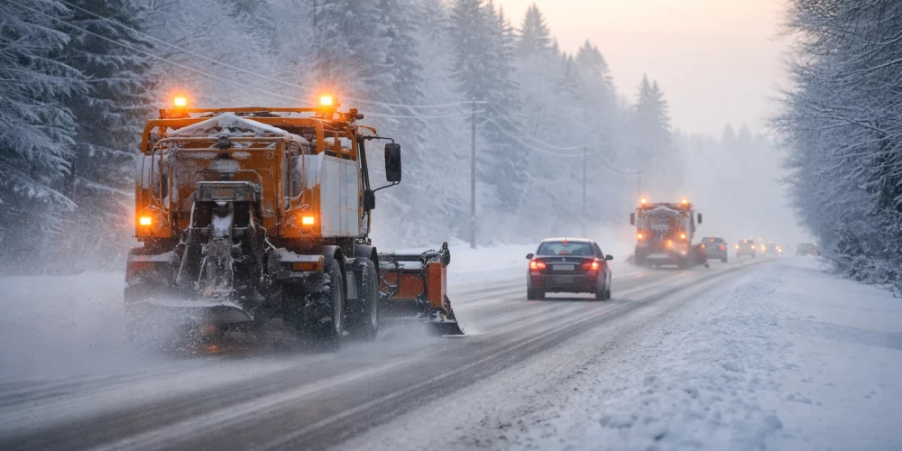 Водителей просят сообщать о гололеде и заносах.