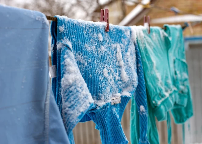 Sals un sniegs ir ideāls laiks vilnas adījumu uzfrišināšanai - pamācība soli pa solim