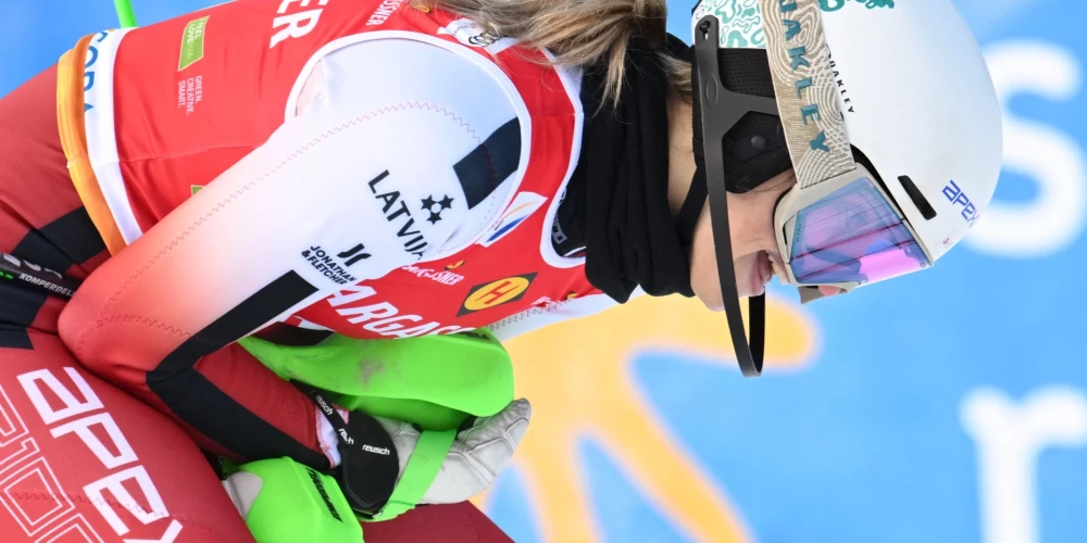 Dženifera Ģērmane janvāra sākumā ar septīto vietu Pasaules kausa slaloma sacensībās sasniedza jaunu neatkarīgās Latvijas rekordu kalnu slēpošanā