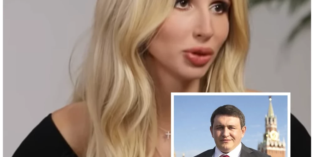Svetlana Loboda un Vitālijs Borodins (ekrānuzņēmumi no video un soctīkliem; kolāža: jauns.lv)