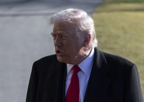 ASV prezidents Donalds Tramps. 