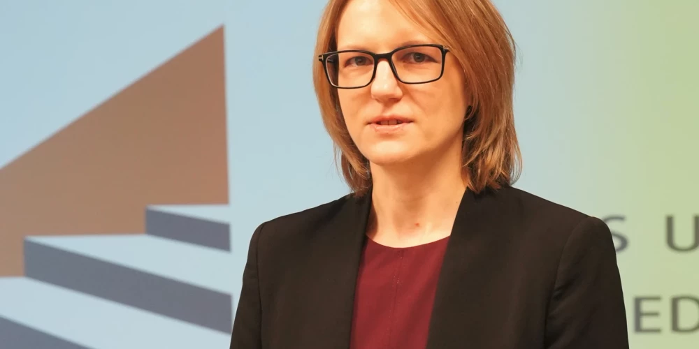 Aizsardzības ministrijas parlamentārā sekretāre Liene Gātere.