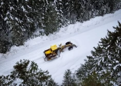 LVM meža autoceļos pabeiguši sniega tīrīšanas darbus 8450 kilometru garumā