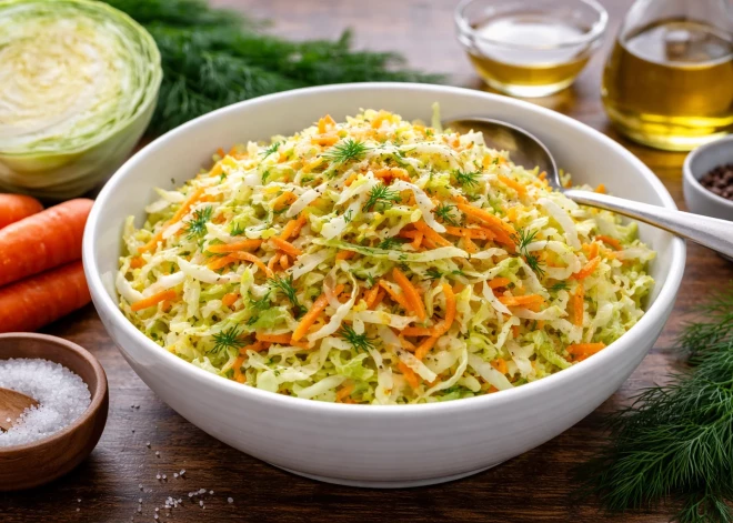 Капустный салат, который получается всегда: базовый рецепт