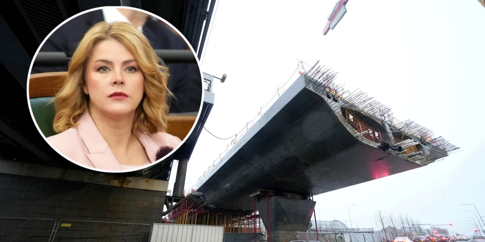 Премьер Латвии хочет ответственности за недостроенные опоры Rail Baltica в Даугаве.