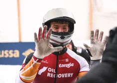 Grantiņa divnieku ekipāža iekļūst trijniekā Eiropas kausa posmā