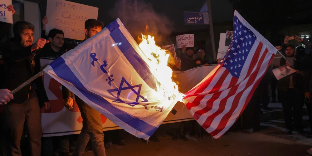 Irāna paziņojusi, ka sniegs atbildes reakciju, "ja saskarsies ar ASV agresiju".