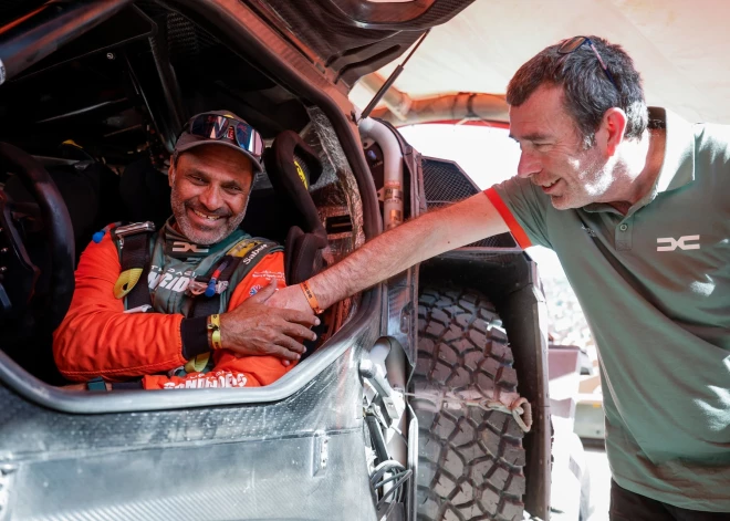 Rallijreida "Dakara" līderpozīcijā atgriežas Al-Atija