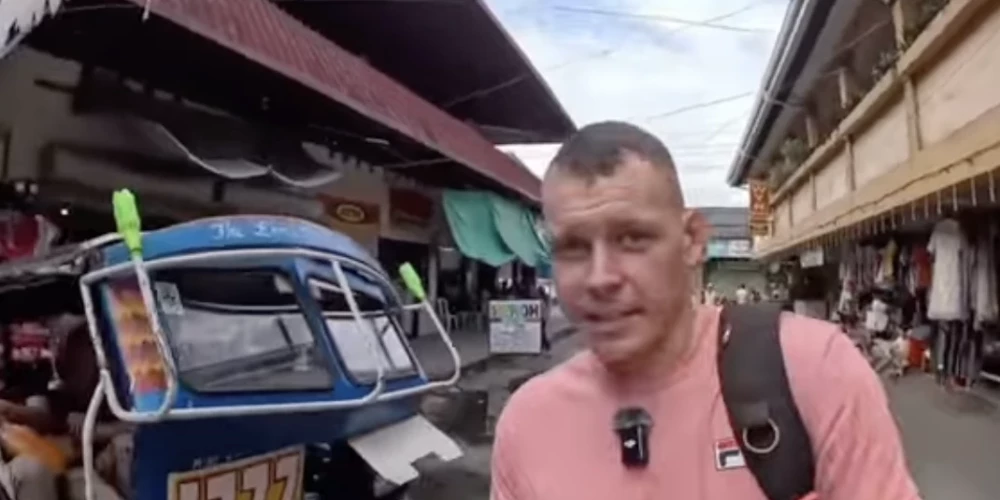 Igauņu blogeris Filipīnās ņirgājas par vietējiem iedzīvotājiem.