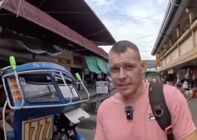 Igauņu blogeris Filipīnās izraisa bailes un sašutumu - vietējie iedzīvotāji vairs nevar to izturēt