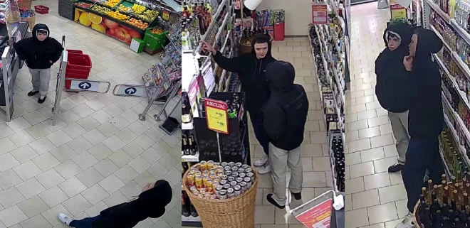 Liepājā tiek meklēti attēlos redzamie jaunieši.