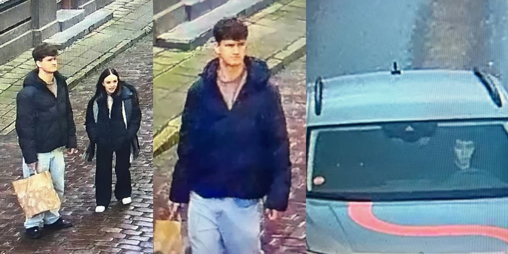 Liepājā tiek meklēti attēlos redzamie jaunieši.