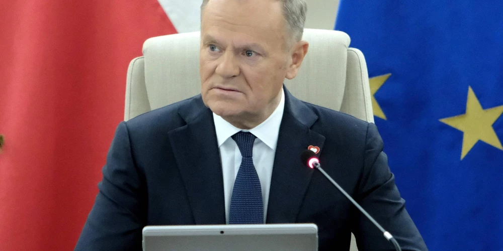 Polijas premjerministrs Donalds Tusks. 