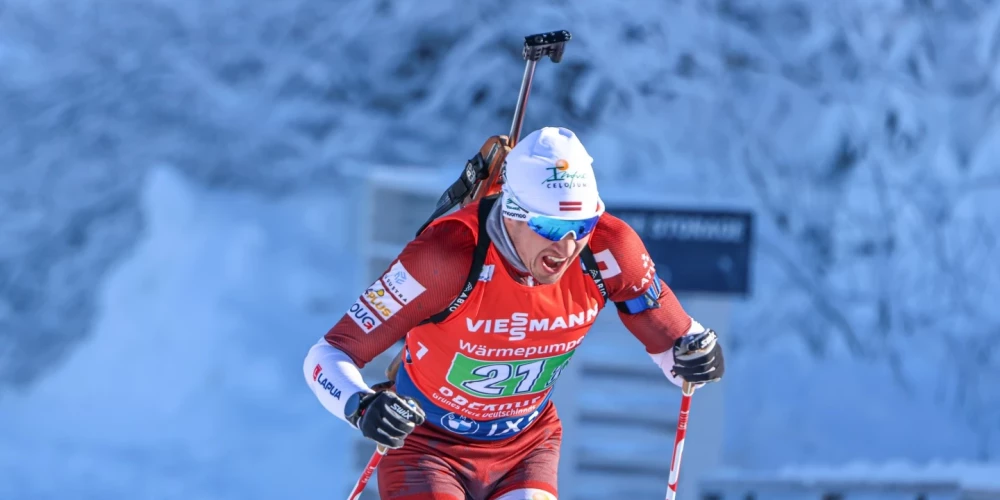 Andrejs Rastorgujevs pēc pirmās šaušanas bija starp līderiem.