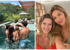 Supermodele Žizele Bundhena sniedz retu ieskatu jaunajā ģimenes dzīvē